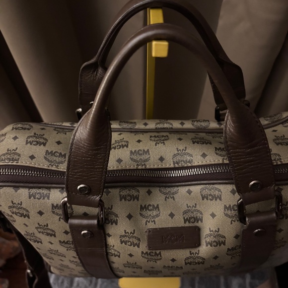 MCM Marble Visetos laptop/briefcase bag EUC!!!!! - Picture 16 of 16